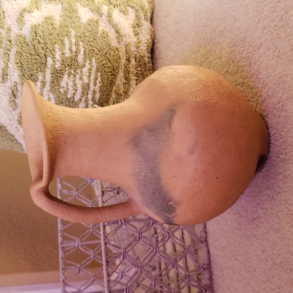 Vintage Clay Water Pitcher - Picture 9 of 9